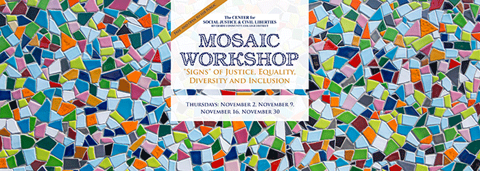 Mosaic art banner
