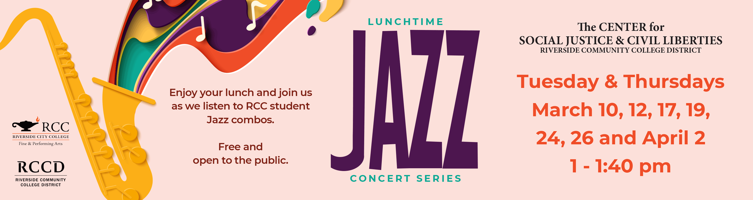 lunchtime jazz banner